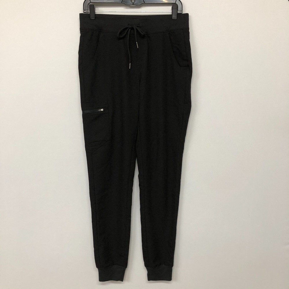 FIGS Technical Collection Women Scrub Pants Size S/T Small Tall Black M035 -13